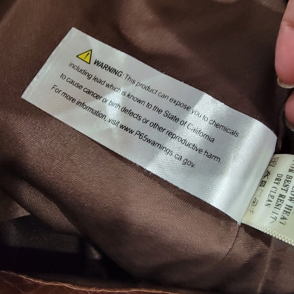 Love Riche Brown Faux Leather Croc Embossed Mini Skirt Size Large - Picture 12 of 13